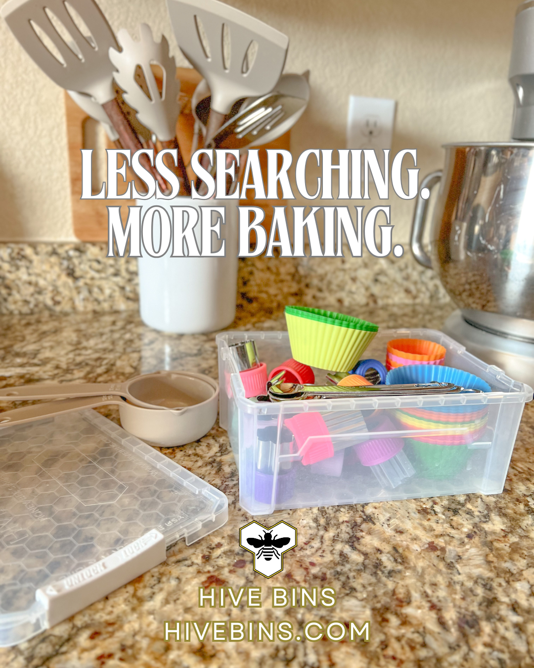 Less Searching. More Baking.