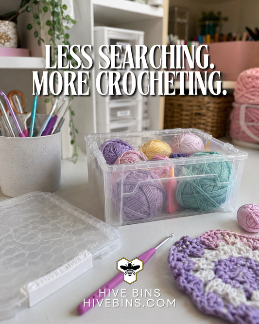Less Searching. More Crocheting.