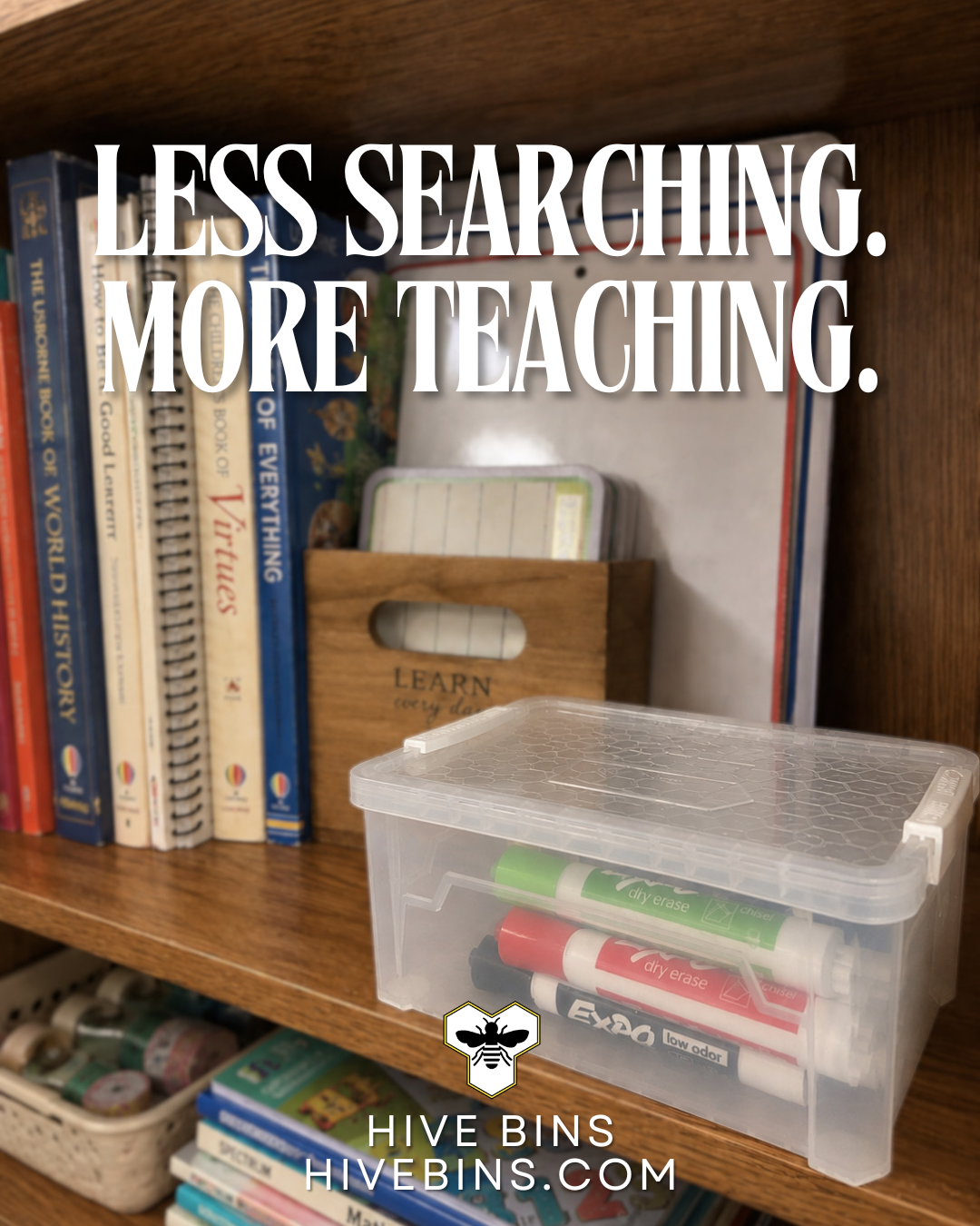 Less Searching. More Teaching.